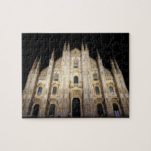 Duomo di Milano am Abend - 8x10 - 110 pc Puzzle (Horizontal)