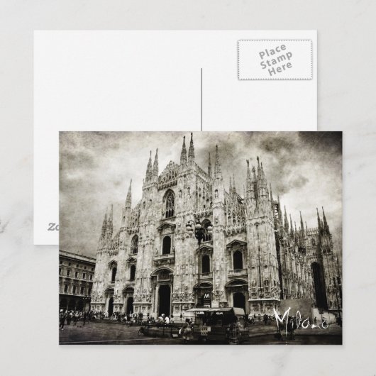Duomo di Milano - Postkarte (Vorne/Hinten)