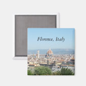 Duomo, Florenz, Italien (St.K.) Magnet (Vorderseite/Rückseite)