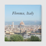 Duomo, Florenz, Italien (St.K.) Magnet<br><div class="desc">Das ist der Dom in Florenz.</div>