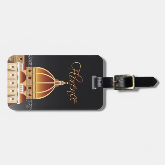 Duomo-Gepäckanhänger Gepäckanhänger (Vorderseite horizontal)