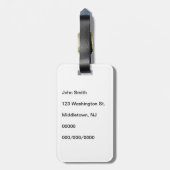 Duomo-Gepäckanhänger Gepäckanhänger (Rückseite vertikal)