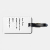 Duomo-Gepäckanhänger Gepäckanhänger (Rückseite horizontal)