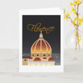 Duomo Grußkarte Karte (Gelbe Blume)