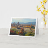 Duomo Grußkarte Karte (Gelbe Blume)