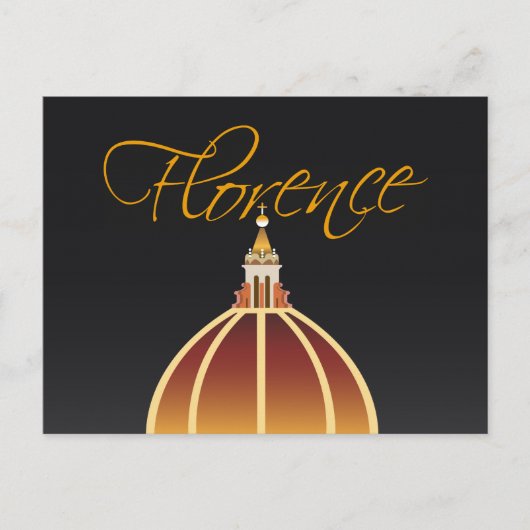 Duomo horizontale Postkarte (Vorderseite)