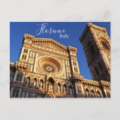 Duomo in Florenz, Italien Postkarte (Vorderseite)