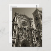 Duomo in Florenz italy Postkarte (Vorne/Hinten)