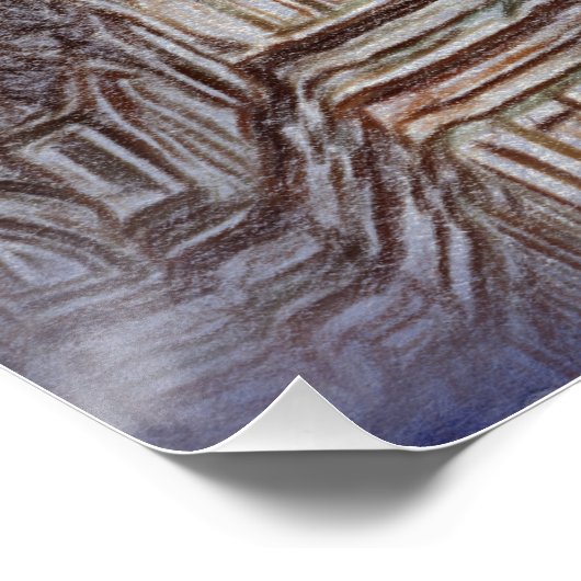 ** DUOMO Kirche Florenz Italien AP12 Poster (Ecke)