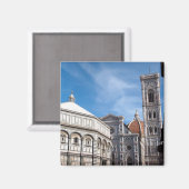 Duomo und Baptistry, Florenz-Magnet Magnet (Vorderseite/Rückseite)