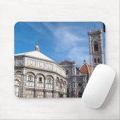 Duomo und Baptistry, Florenz mousepad (Mit Mouse)