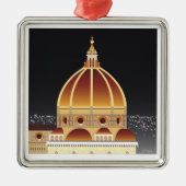 Duomoverzierung Silbernes Ornament (Vorne)