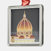 Duomoverzierung Silbernes Ornament (Links)