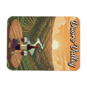 Duoro-Tal Portugal Reise Magnet (Horizontal)