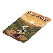 Duoro-Tal Portugal Reise Magnet (Linke Seite)