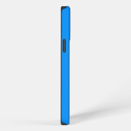 Duotone Block und Swirl Blue iPhone Hülle (Rechte Seite)