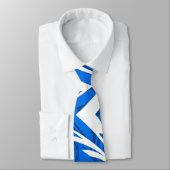 Duotone Stammes- Krawatten-Blau Krawatte (Gebunden)