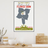 DuPage County Blumen Show Poster (Küche)