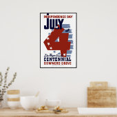 DuPage Landkreis Centennial Poster (Küche)