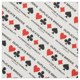 Duplicate Bridge Eine Übung In Demut Humor Stoff