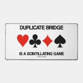 Duplikatbrücke ist ein funkelnder Spaß Schreibtischunterlage (Vorderseite)