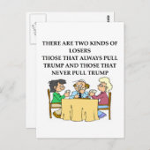 Duplikate Bridge-Witze Postkarte (Vorne/Hinten)