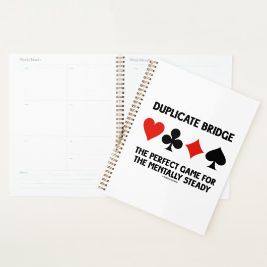 Duplizierbridge perfektes Spiel für mentally Stead Planer (Anzeige)