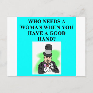 Duplizieren des Brückenspielers Postkarte