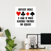 Duplizieren Sie ein Spiel, das passende Partner is Poster (Heimbüro)