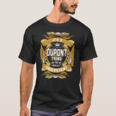 DUPONT Name, DUPONT Familienname Wappen T-Shirt (Vorderseite)
