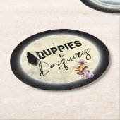 Duppies und Daiquiris Halloween Paper Untersetzer (Angewinkelt)