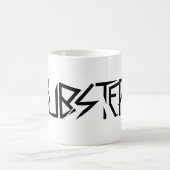 Dupstep Schwarzes Kaffeetasse (Mittel)