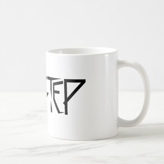 Dupstep Schwarzes Kaffeetasse (Rechts)