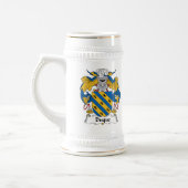 Duque Familienwappen Bierglas (Links)