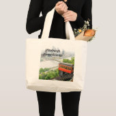 Duquesne Incline in Pittsburgh Pennsylvania Jumbo Stoffbeutel (Vorderseite (Produkt))