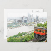 Duquesne Incline in Pittsburgh, Pennsylvania Postkarte (Vorne/Hinten)