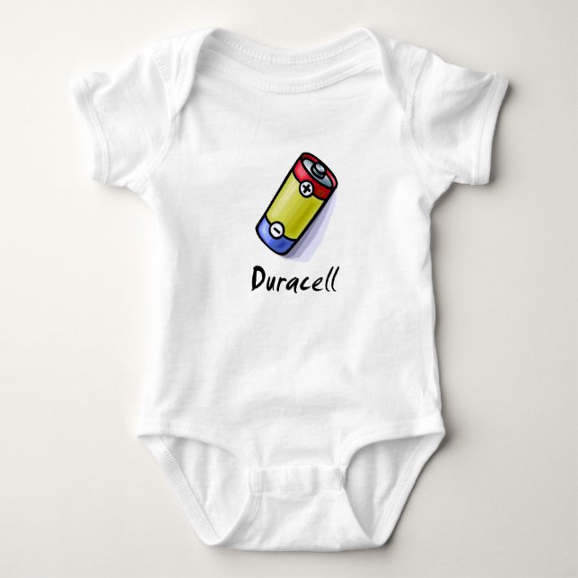 Duracell Baby Strampler (Vorderseite)
