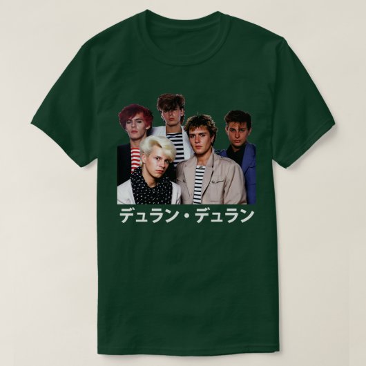 Duran Duran Japanisch T-Shirt (Design vorne)