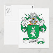 Duran Familienwappen Postkarte (Vorne/Hinten)