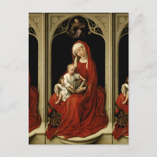 Durán Madonna - Rogier van der Weyden Postkarte (Vorderseite)