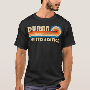 DURAN Nachname Retro Vintage 80er 90er Geburtstag T-Shirt