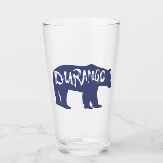 Durango Bear Glas (Vorderseite)