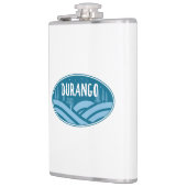 Durango Colorado Außenbereich Flachmann (Links)