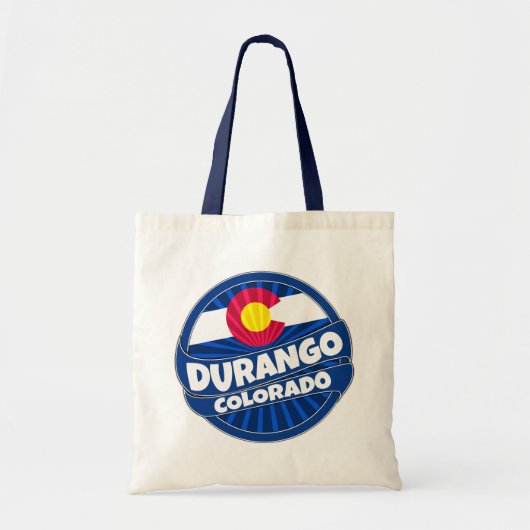 Durango Colorado Fahne platzte Tasche (Vorne)