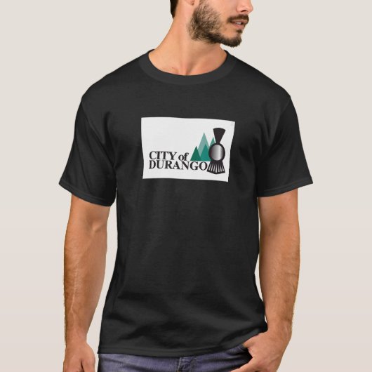 Durango Colorado Flag T-Shirt (Vorderseite)