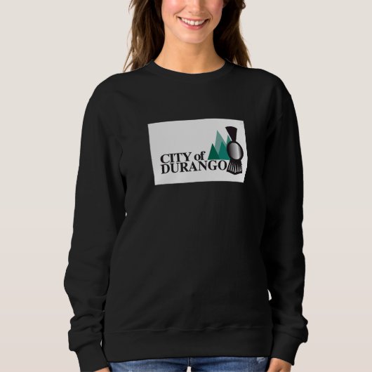 Durango Colorado Flagge Sweatshirt (Vorderseite)