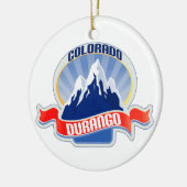 Durango Colorado Keramik Ornament (Links)