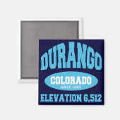 Durango, Colorado Magnet (Vorderseite/Rückseite)