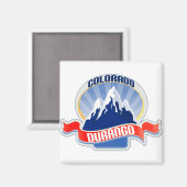 Durango Colorado Magnet (Vorderseite/Rückseite)
