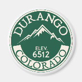 Durango Colorado Magnet (Vorne)